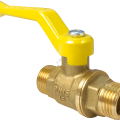 Кран шаровой для ГАЗА VALFEX 3/4" НР/НР ручка-рычаг, латунный 11Б27фтМ (56/14)